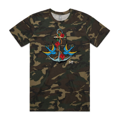 Anchor tee - Camo Thumbnail
