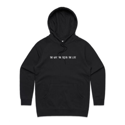 The Way/Tear off the roof hoodie with print both sides Thumbnail