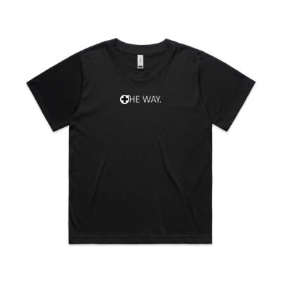 The Way Bubble Logo Women's Boxy Tee Thumbnail