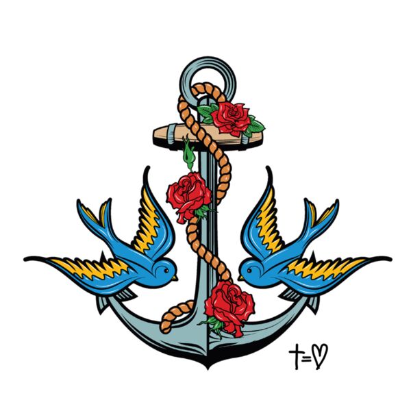 anchor white Thumbnail