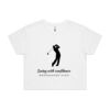AS Colour / Wo's CROP TEE Thumbnail
