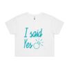 AS Colour / Wo's CROP TEE Thumbnail